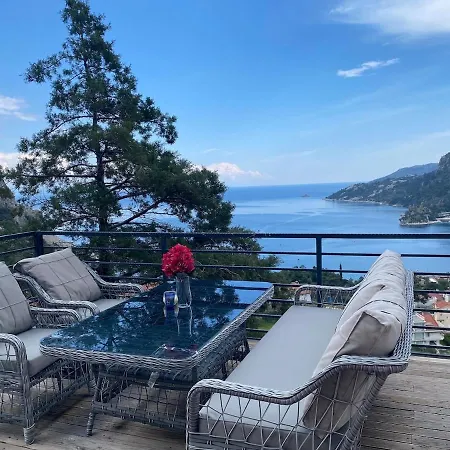 Luxury Sea View 1 Bedroom Pool Parking * مرمريس